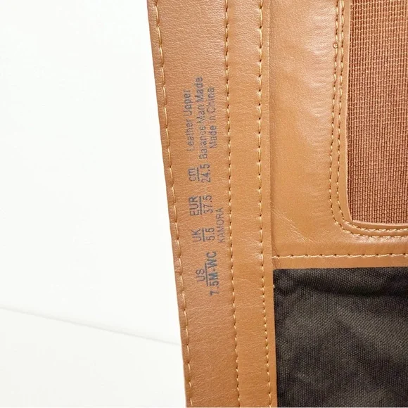 NWT Naturalizer Kamora Leather Boots Size 7.5 - Picture 11 of 11